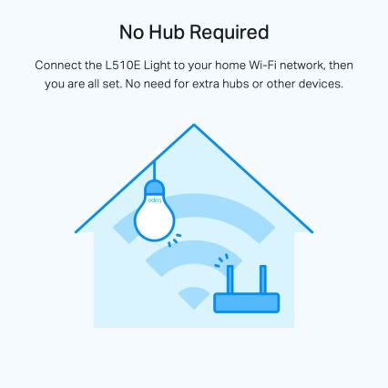 LED aptumšojama spuldze A60 E27/8,7W/230V 2700K Wi-Fi - TP-Link