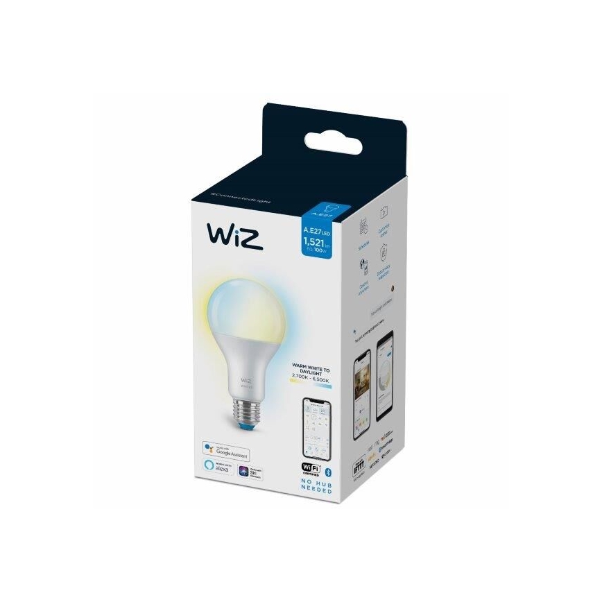 LED Aptumšojama spuldze A67 E27/13W/230V 2700-6500K CRI 90 Wi-Fi - WiZ