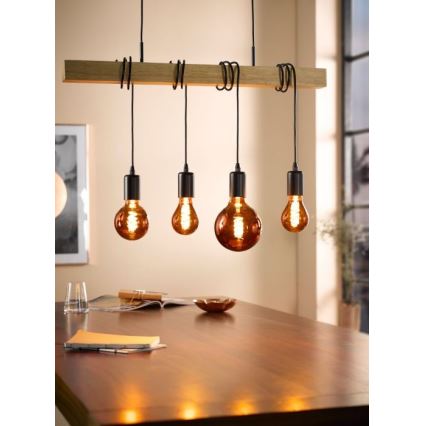 LED Aptumšojama spuldze A75 E27/4W/230V 2000K - Eglo 11881