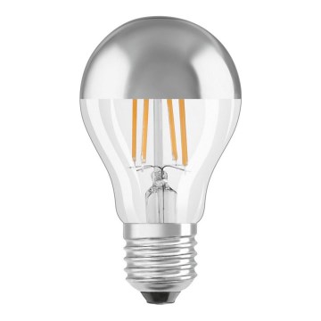 LED Aptumšojama spuldze ar spoguļveida sfērisku apvalku E27/7,5W/230V 2700K - Osram