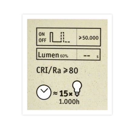 LED Aptumšojama spuldze ar spoguļveida sfērisku kupolu G125 E27/6,5W/230V 2700K - Paulmann 28679