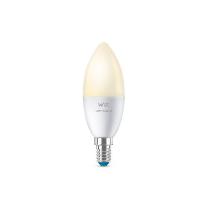 LED Aptumšojama spuldze C37 E14/4,9W/230V 2700K CRI 90 Wi-Fi - WiZ