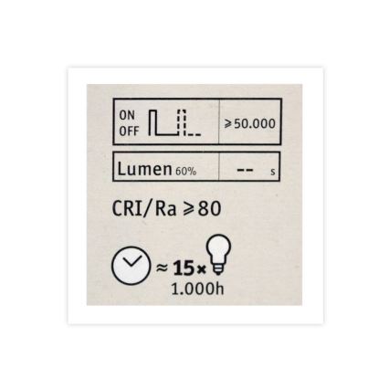 LED Aptumšojama spuldze CLASSIC G125 E27/4,5W/230V 2600K - Paulmann 28743