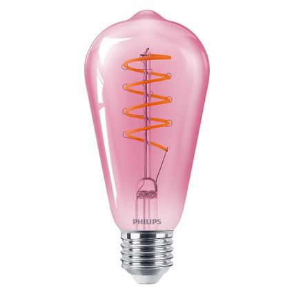 LED Aptumšojama spuldze DECO Philips ST64 E27/4,5W/230V 1800K