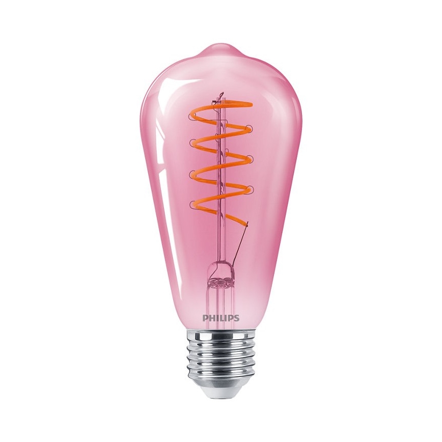 LED Aptumšojama spuldze DECO Philips ST64 E27/4,5W/230V 1800K