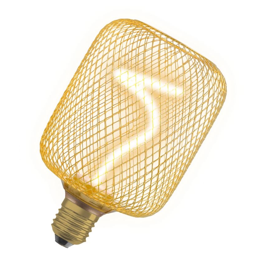 LED Aptumšojama spuldze DECOR FILAMENT E27/3,5W/230V 1800K zelta - Osram
