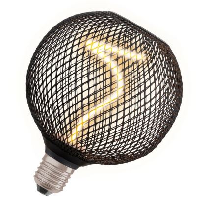 LED Aptumšojama spuldze DECOR FILAMENT G125 E27/3,5W/230V 1800K melna - Osram