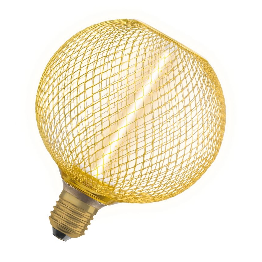 LED Aptumšojama spuldze DECOR  FILAMENT G125 E27/3,5W/230V 1800K zelta - Osram