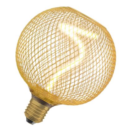 LED Aptumšojama spuldze DECOR FILAMENT G125 E27/3,5W/230V 1800K zelta - Osram