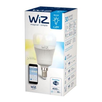 LED Aptumšojama spuldze E14/6,5W/230V 2700-6500K Wi-Fi - WiZ