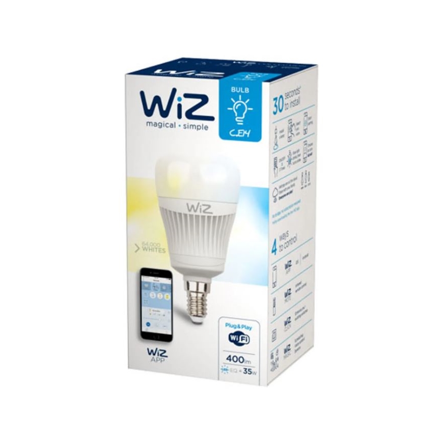 LED Aptumšojama spuldze E14/6,5W/230V 2700-6500K Wi-Fi - WiZ