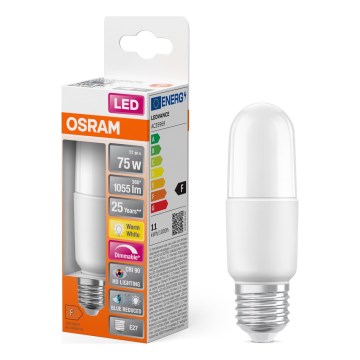 LED Aptumšojama spuldze E27/11W/230V 2700K CRI 90 - Osram
