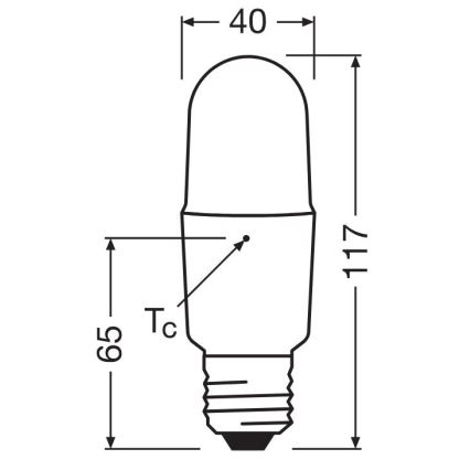 LED Aptumšojama spuldze E27/11W/230V 2700K CRI 90 - Osram