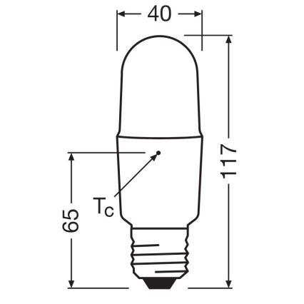 LED Aptumšojama spuldze E27/11W/230V 6500K CRI 90 - Osram
