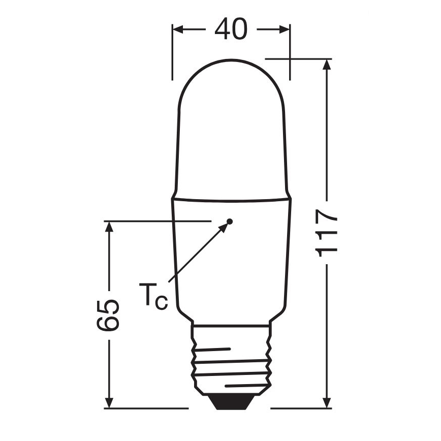LED Aptumšojama spuldze E27/11W/230V 6500K CRI 90 - Osram