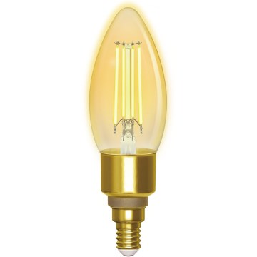 LED Aptumšojama spuldze FILAMENT C35 E14/4,5W/230V 2700-6500K Wi-Fi - Aigostar