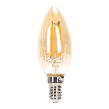 LED Aptumšojama spuldze FILAMENT C35 E14/4W/230V 2200K - Aigostar