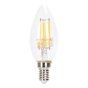 LED Aptumšojama spuldze FILAMENT C35 E14/4W/230V 2700K - Aigostar