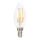 LED Aptumšojama spuldze FILAMENT C35 E14/4W/230V 2700K - Aigostar