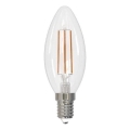 LED Aptumšojama spuldze FILAMENT C35 E14/6W/230V 3000K