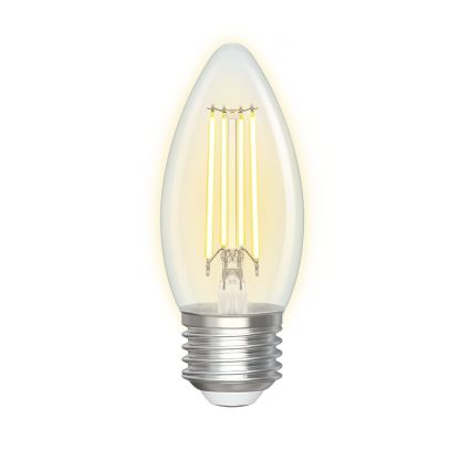 LED Aptumšojama spuldze FILAMENT C35 E27/4,5W/230V 2700-6500K Wi-Fi - Aigostar