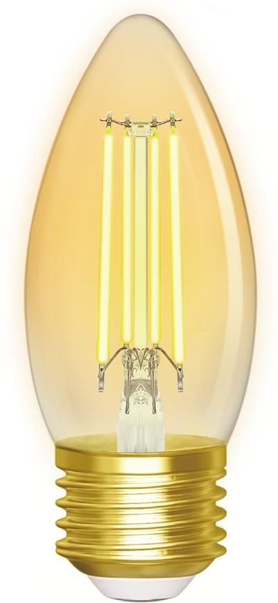 LED Aptumšojama spuldze FILAMENT C35 E27/4,5W/230V 2700-6500K Wi-Fi - Aigostar