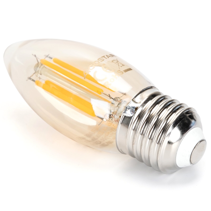 LED Aptumšojama spuldze FILAMENT C35 E27/4W/230V 2200K - Aigostar