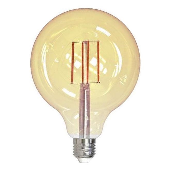 LED Aptumšojama spuldze FILAMENT G125 E27/12W/230V 2000K