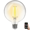 LED Aptumšojama spuldze FILAMENT G125 E27/6W/230V 2700-6500K Wi-Fi - Aigostar