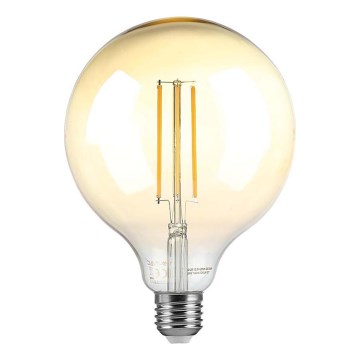 LED Aptumšojama spuldze FILAMENT G125 E27/8W/230V 2200K