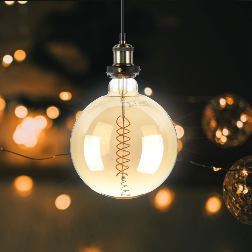 LED Aptumšojama spuldze FILAMENT G200 E27/8W/230V 1800K