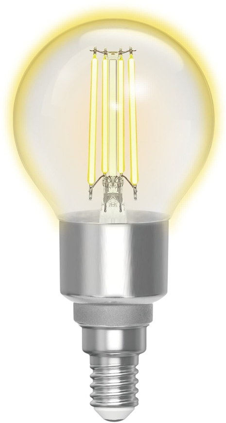LED Aptumšojama spuldze FILAMENT G45 E14/4,5W/230V 2700-6500K Wi-Fi - Aigostar