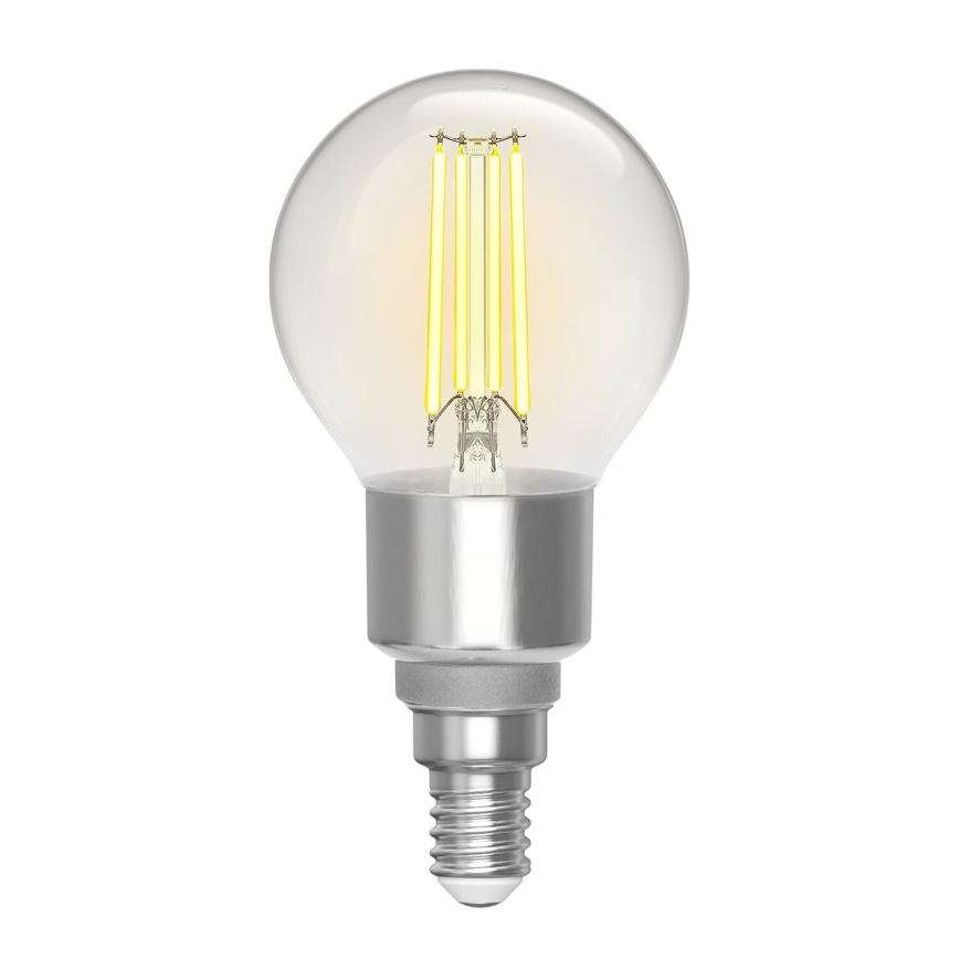 LED Aptumšojama spuldze FILAMENT G45 E14/4,5W/230V 2700-6500K Wi-Fi - Aigostar