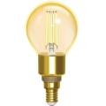 LED Aptumšojama spuldze FILAMENT G45 E14/4,5W/230V 2700-6500K Wi-Fi - Aigostar
