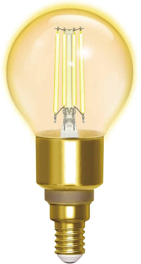 LED Aptumšojama spuldze FILAMENT G45 E14/4,5W/230V 2700-6500K Wi-Fi - Aigostar
