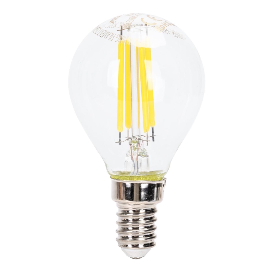 LED Aptumšojama spuldze FILAMENT G45 E14/4W/230V 6500K - Aigostar
