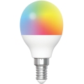 LED Aptumšojama spuldze FILAMENT G45 E14/6,5W/230V 2700-6500K Wi-Fi - Aigostar