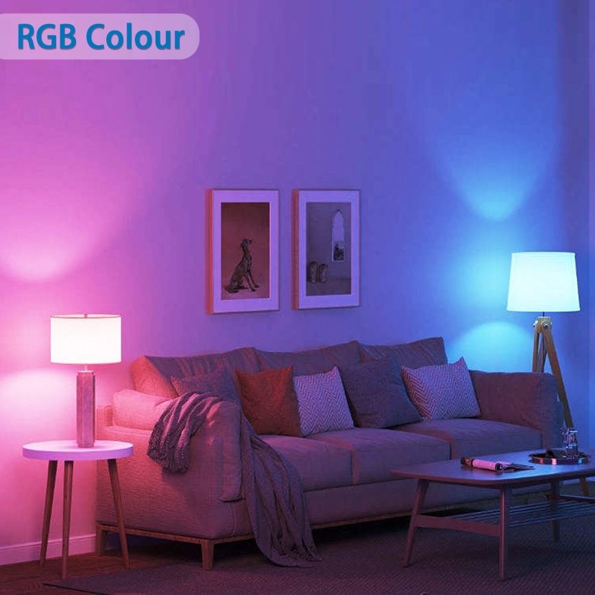 LED Aptumšojama spuldze FILAMENT G45 E14/6,5W/230V 2700-6500K Wi-Fi - Aigostar