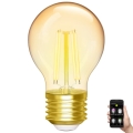 LED Aptumšojama spuldze FILAMENT G45 E27/4,5W/230V 2700-6500K Wi-Fi - Aigostar