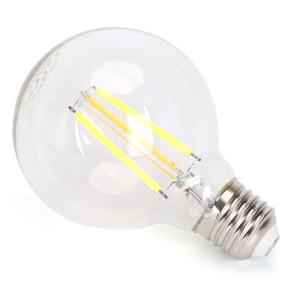 LED Aptumšojama spuldze FILAMENT G80 E27/6W/230V 2700-6500K Wi-Fi - Aigostar