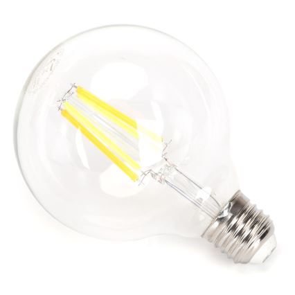 LED Aptumšojama spuldze FILAMENT G95 E27/6W/230V 2700-6500K Wi-Fi - Aigostar