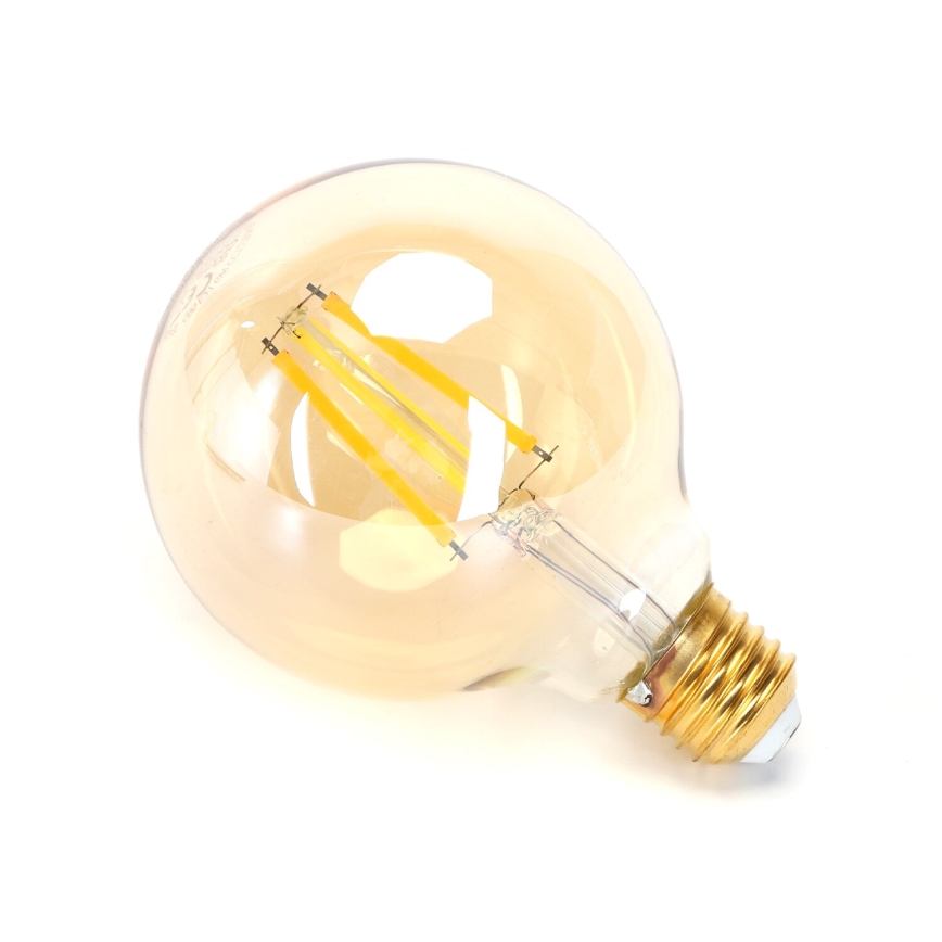 LED Aptumšojama spuldze FILAMENT G95 E27/6W/230V 2700-6500K Wi-Fi - Aigostar