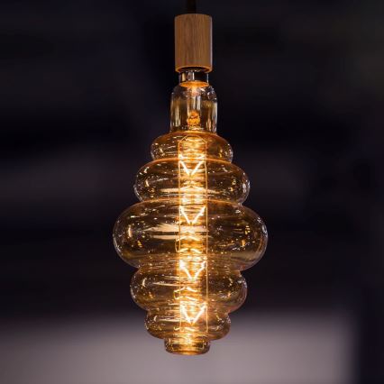 LED Aptumšojama spuldze FILAMENT S200 E27/8W/230V 1800K