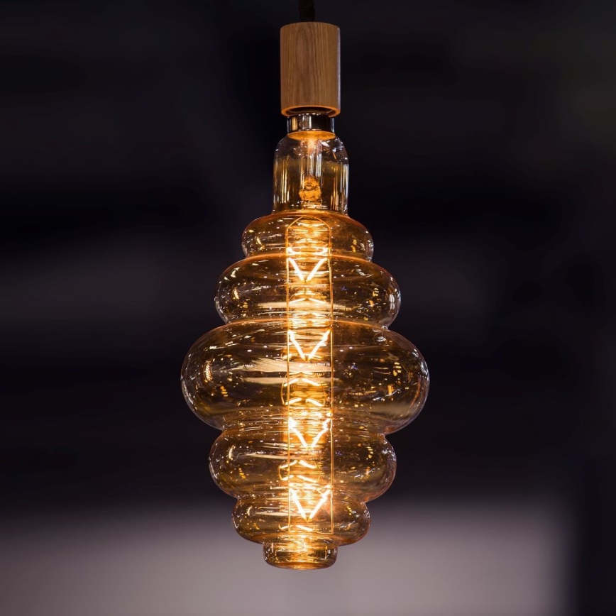 LED Aptumšojama spuldze FILAMENT S200 E27/8W/230V 1800K