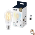 LED Aptumšojama spuldze FILAMENT ST64 E27/6,7W/230V 2700-6500K CRI 90 Wi-Fi - WiZ