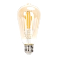 LED Aptumšojama spuldze FILAMENT ST64 E27/6W/230V 2200K - Aigostar