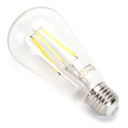 LED Aptumšojama spuldze FILAMENT ST64 E27/6W/230V 2700-6500K Wi-Fi - Aigostar