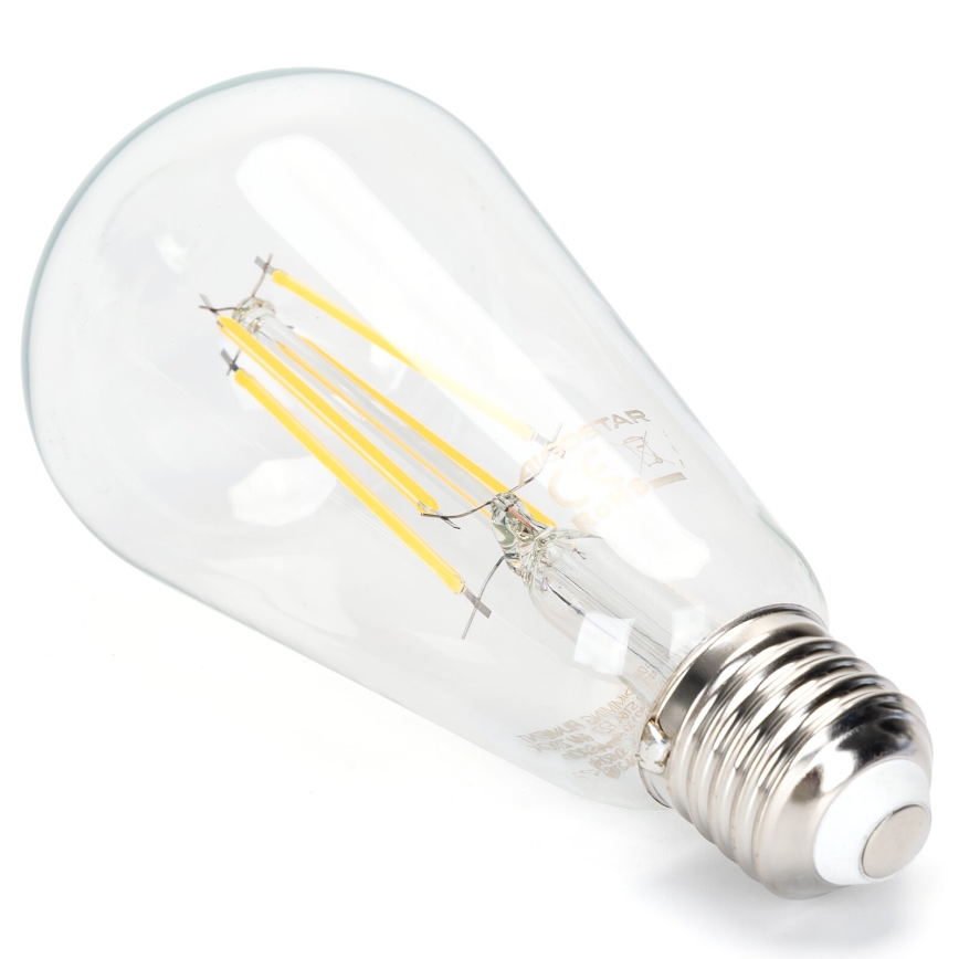 LED Aptumšojama spuldze FILAMENT ST64 E27/6W/230V 2700K - Aigostar