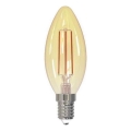 LED Aptumšojama spuldze FILAMENT VINTAGE C35 E14/6W/230V 2000K