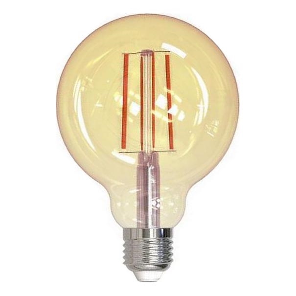 LED Aptumšojama spuldze FILAMENT VINTAGE G95 E27/12W/230V 2000K